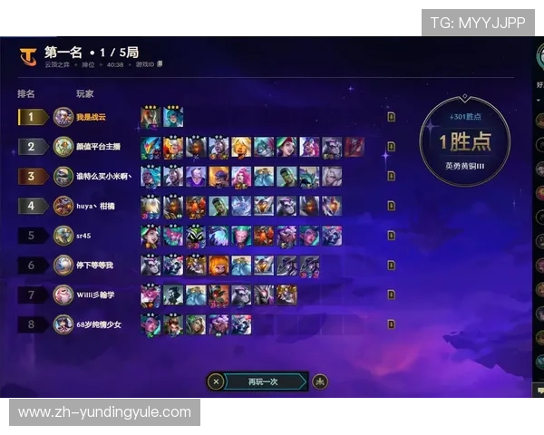 云顶游戏最新版本更新内容与平衡调整全面解读